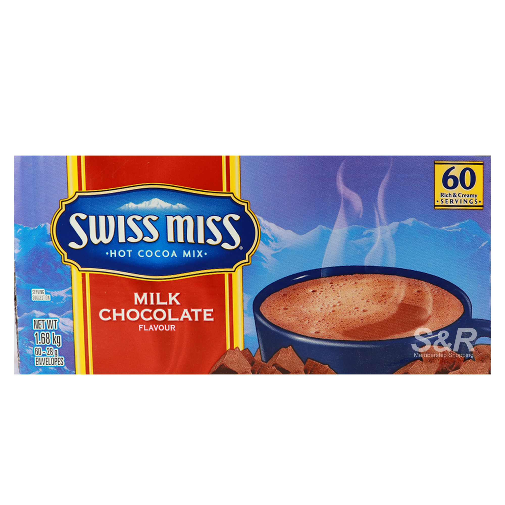Swiss Miss Hot Cocoa Mix Milk Chocolate 60pcs